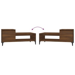 Couchtisch Braun Eichen-Optik 100x50x45 cm Holzwerkstoff