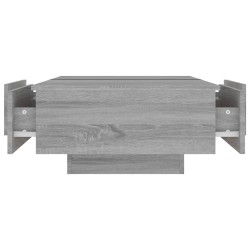 Couchtisch Grau Sonoma 90x60x31 cm Holzwerkstoff