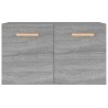 Wandschrank Grau Sonoma 60x36,5x35 cm Holzwerkstoff