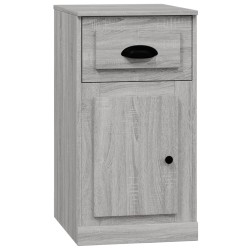 Beistellschrank mit Schublade Grau Sonoma 40x50x75 cm