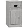 Beistellschrank mit Schublade Grau Sonoma 40x50x75 cm