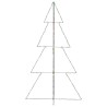 Weihnachtsbaum in Kegelform 360 LEDs Indoor Outdoor 143x250 cm