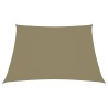 Sonnensegel Oxford-Gewebe Trapezform 4/5x4 m Beige