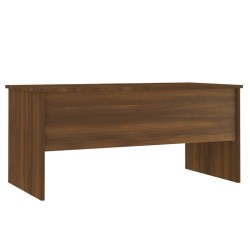 Couchtisch Braun Eichen-Optik 102x50,5x46,5 cm Holzwerkstoff