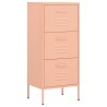 Lagerschrank Rosa 42,5x35x101,5 cm Stahl