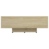 Couchtisch Sonoma-Eiche 85x55x31 cm Holzwerkstoff