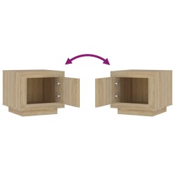 Couchtisch Sonoma-Eiche 51x50x45 cm Holzwerkstoff