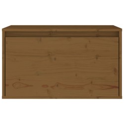 Wandschrank Honigbraun 60x30x35 cm Massivholz Kiefer