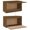 Wandschrank Honigbraun 60x30x35 cm Massivholz Kiefer