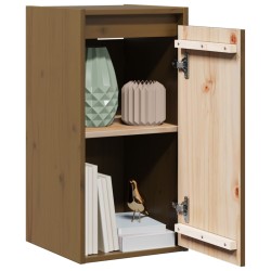 Wandschrank Honigbraun 30x30x60 cm Massivholz Kiefer