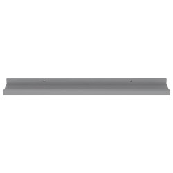 Wandregale 4 Stk. Grau 60x9x3 cm