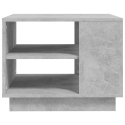 Couchtisch Betongrau 55x55x43 cm Holzwerkstoff