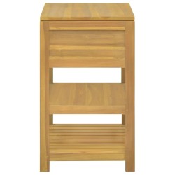 Badschrank 60x45x75 cm Massivholz Teak