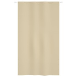 Balkon-Sichtschutz Beige 140x240 cm Oxford-Gewebe