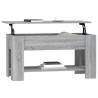 Couchtisch Grau Sonoma 101x49x52 cm Holzwerkstoff