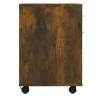 Rollschrank Räuchereiche 45x38x54 cm Holzwerkstoff