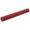 Drahtzaun Stahl mit PVC-Beschichtung 25x1,2 m Rot