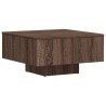 Couchtisch Braun Eichen-Optik 60x60x31,5 cm Holzwerkstoff