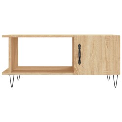 Couchtisch Sonoma-Eiche 90x50x40 cm Holzwerkstoff