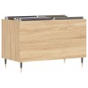 Plattenschrank Sonoma-Eiche 74,5x38x48 cm Holzwerkstoff