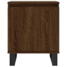 Nachttische 2 Stk. Braun Eichen-Optik 40x30x50 cm Holzwerkstoff