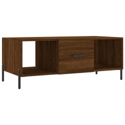 Couchtisch Braun Eichen-Optik 102x50x40 cm Holzwerkstoff