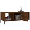 Couchtisch Braun Eichen-Optik 102x50x40 cm Holzwerkstoff