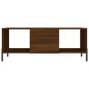 Couchtisch Braun Eichen-Optik 102x50x40 cm Holzwerkstoff