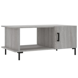 Couchtisch Grau Sonoma 90x50x40 cm Holzwerkstoff