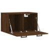 Wandschrank Braun Eichen-Optik 60x36,5x35cm Holzwerkstoff