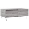 Couchtisch Grau Sonoma 90x50x36,5 cm Holzwerkstoff