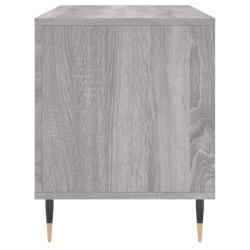 Plattenschrank Grau Sonoma 100x38x48 cm Holzwerkstoff