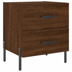 Nachttisch Braune Eiche 40x35x47,5 cm Holzwerkstoff