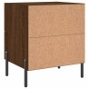 Nachttisch Braune Eiche 40x35x47,5 cm Holzwerkstoff