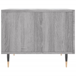 Couchtisch Grau Sonoma 50x50x40 cm Holzwerkstoff