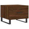 Couchtisch Braun Eichen-Optik 50x50x40 cm Holzwerkstoff