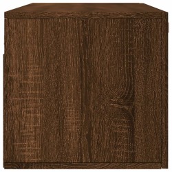 Wandschrank Braun Eichen-Optik 100x36,5x35 cm Holzwerkstoff