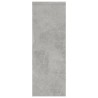 Wandregal Betongrau 45,1x16x45,1 cm Holzwerkstoff