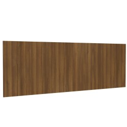 Wand Kopfteil Braun Eichen-Optik 240x1,5x80 cm Holzwerkstoff