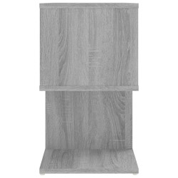 Nachttisch Grau Sonoma 50x30x51,5 cm Holzwerkstoff