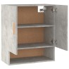 Wandschrank Betongrau 60x31x70 cm Holzwerkstoff