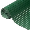 Nature Doppelseitiger Garten-Sichtschutz PVC 1×3 m Grün