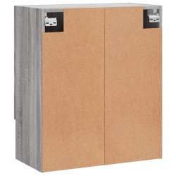 Wandschrank Grau Sonoma 60x31x70 cm Holzwerkstoff