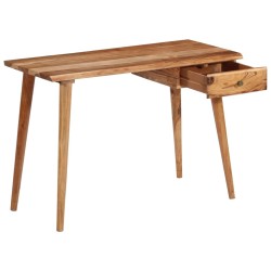 Schreibtisch Akazienholz Massiv 110 x 50 x 76 cm