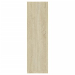 Wandregale 2 Stk. Sonoma-Eiche 50x15x50 cm Holzwerkstoff