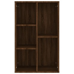 Bücherregal/Sideboard Braun Eiche 50x25x80 cm Holzwerkstoff