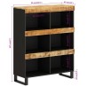 Beistellschrank 85x33x107 cm Massivholz Mango