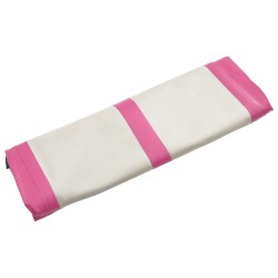 Aufblasbare Gymnastikmatte mit Pumpe 800x100x20 cm PVC Rosa