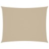 Sonnensegel Oxford-Gewebe Rechteckig 3x4,5 m Beige