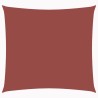 Sonnensegel Oxford-Gewebe Quadratisch 3x3 m Terrakotta-Rot